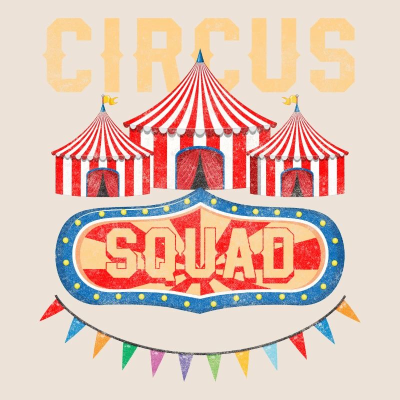Spectacle de chapiteau de cirque Animaux