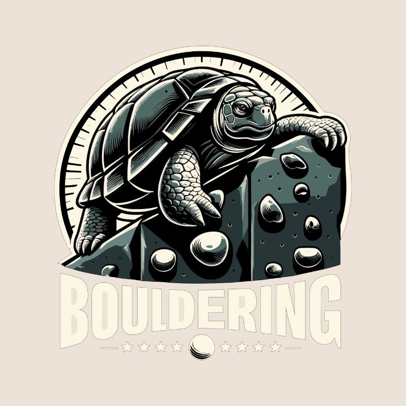 Bouldering Turtle Climbing Gift