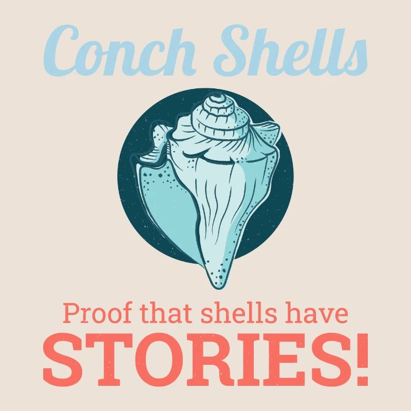 Conch Seashells Collector Beachcomber Sea Shell