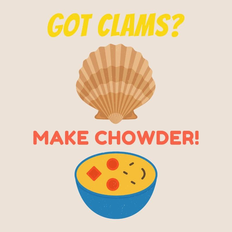 Clam Chowder Shellfish Hilarious Seafood Soup
