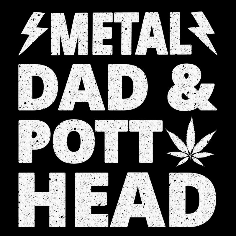 Metal Dad Pott Head