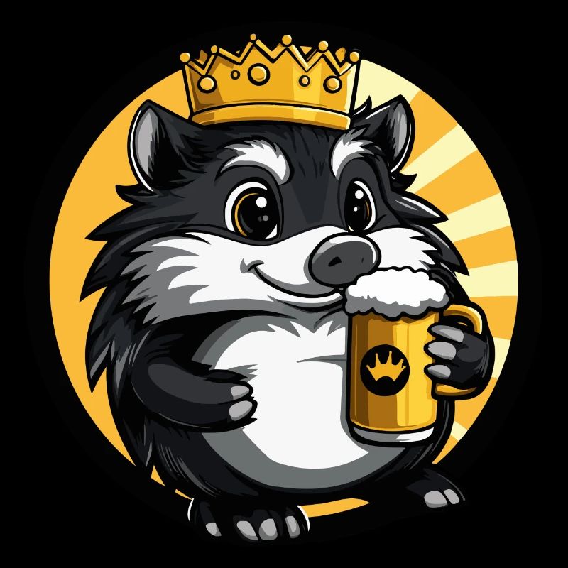 Hérisson Bière Bande Dessinée