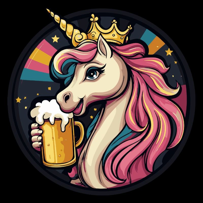 Einhorn Bier Comic