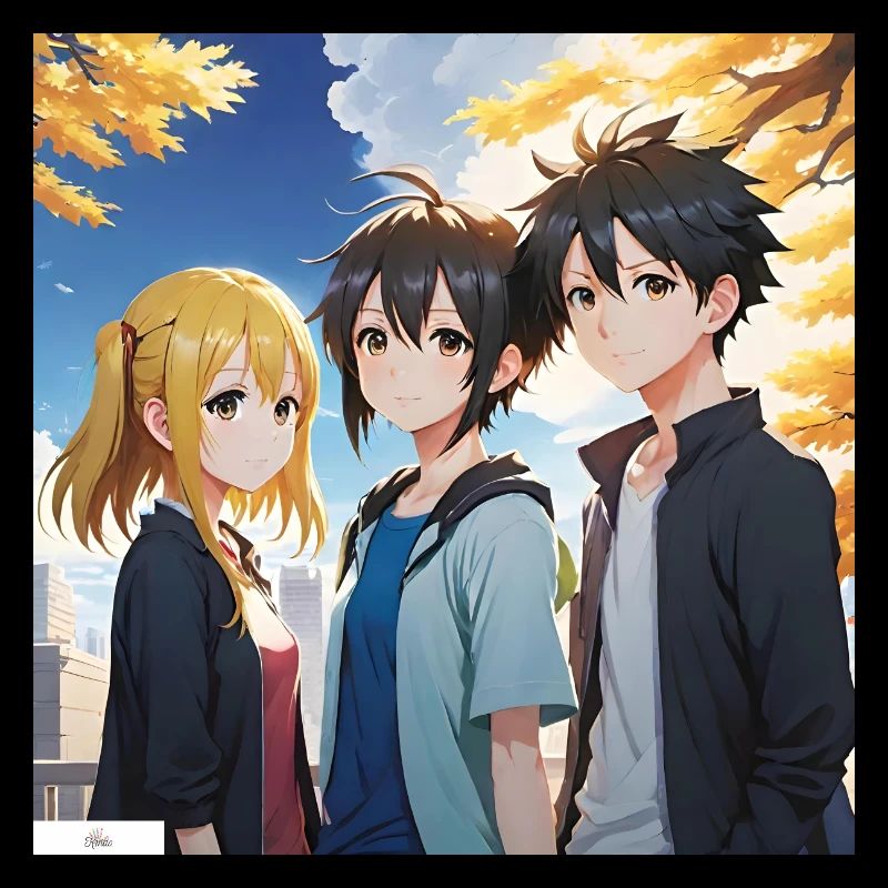 Autumn Anime Friends