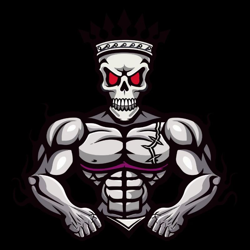 Squelette Muscles Musculation Roi