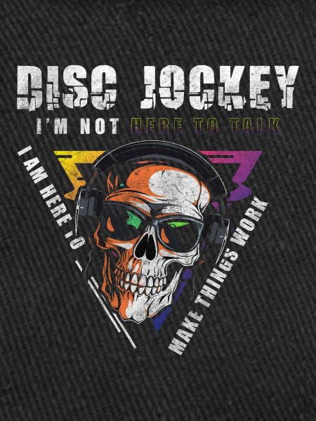 Disc jockey disco atmosphere
