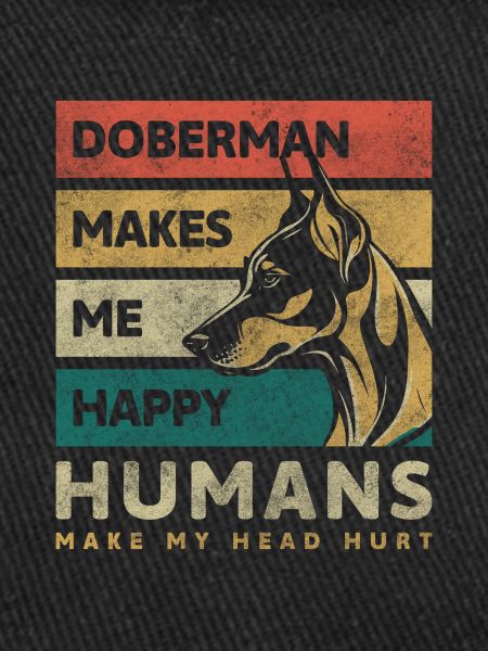 Doberman security guard