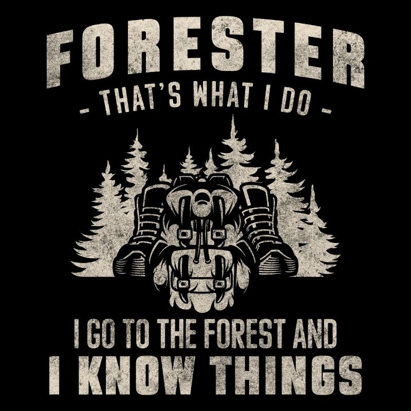 Forester Nature Conservation Protector Woodworker