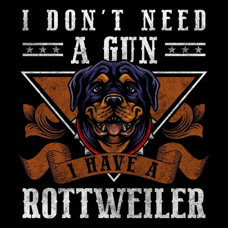 Rottweiler Chien d’assistance Propriétaire Courage