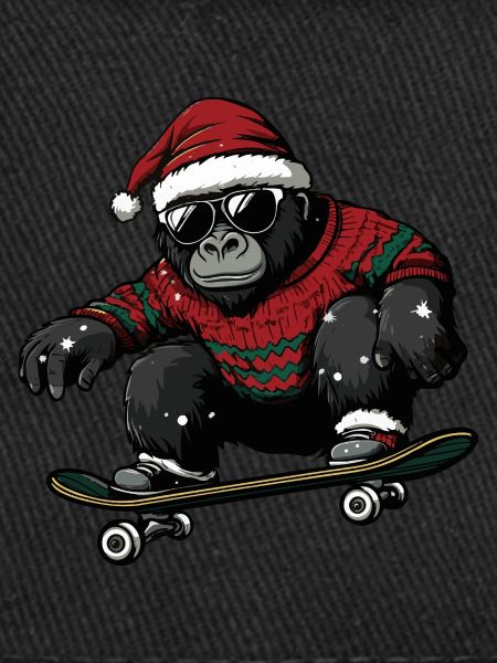 Gorille Noël drôle
