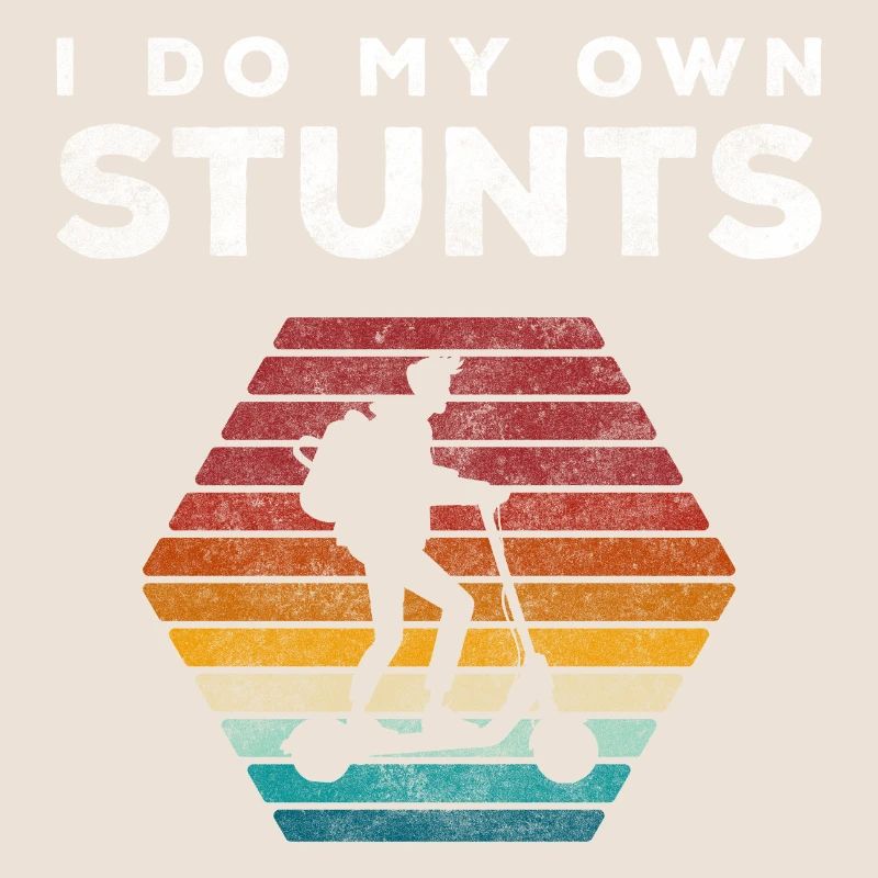 Rollerfahrer Stadt Stromer Speed