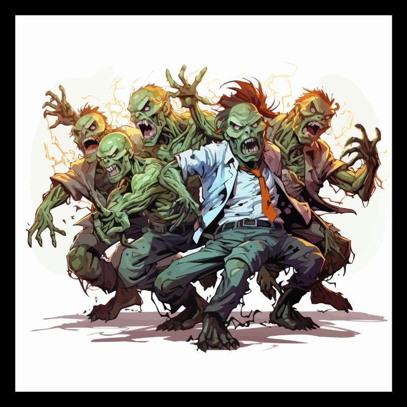 La soirée dansante zombie