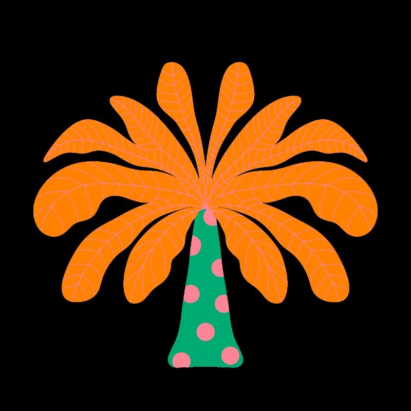 Tropischer Palmbaum