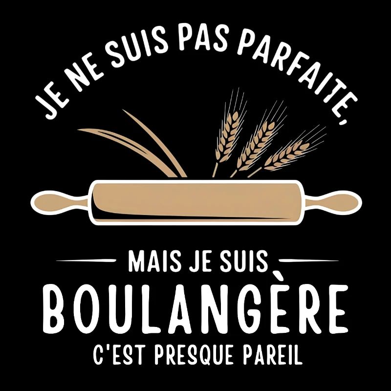 Je ne suis pas parfaite, mais je suis BOULANGÈRE