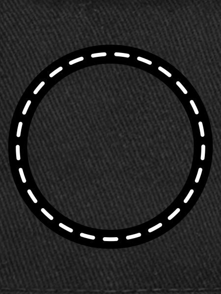 Contour du cercle vide