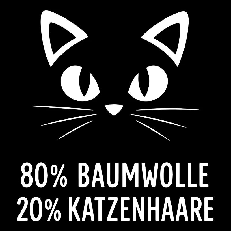 80% Baumwolle 20% Katzenhaar