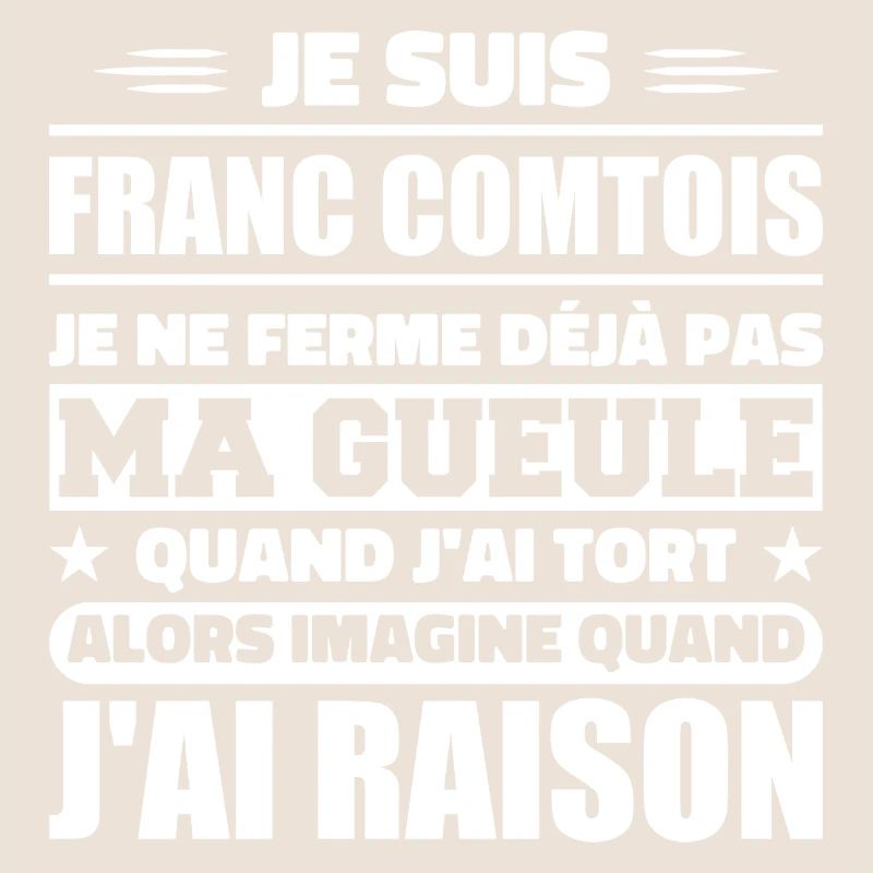 Franc comtois Ich halte meinen Mund nicht zu frank comté