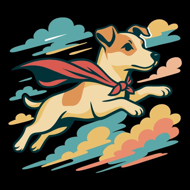 Super chien Jack Russell Terrier Jacky cadeau