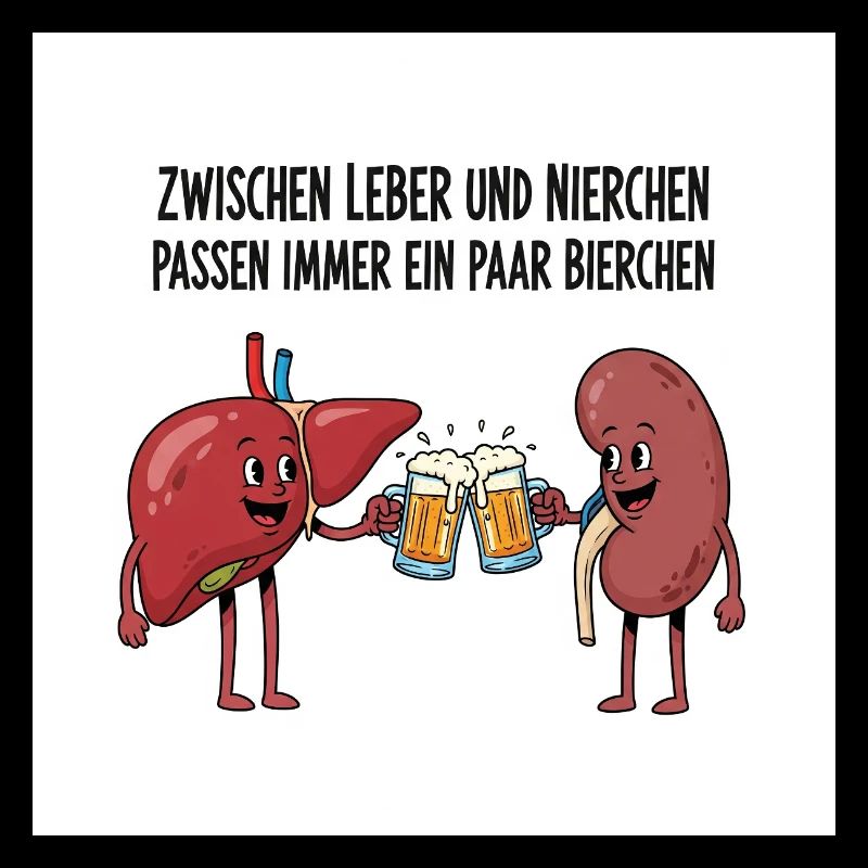 Prost, Leber und Niere! – Ein Bierchen geht immer