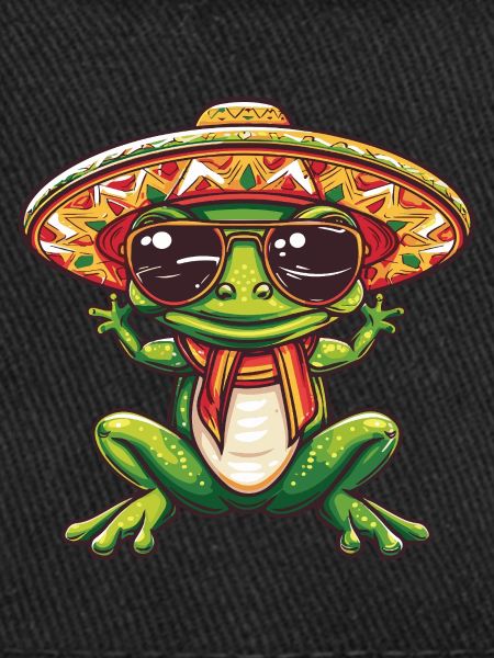 Frog Funny Sombrero