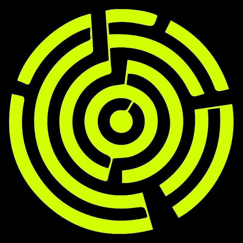 Labyrinth Maze Crop Circle