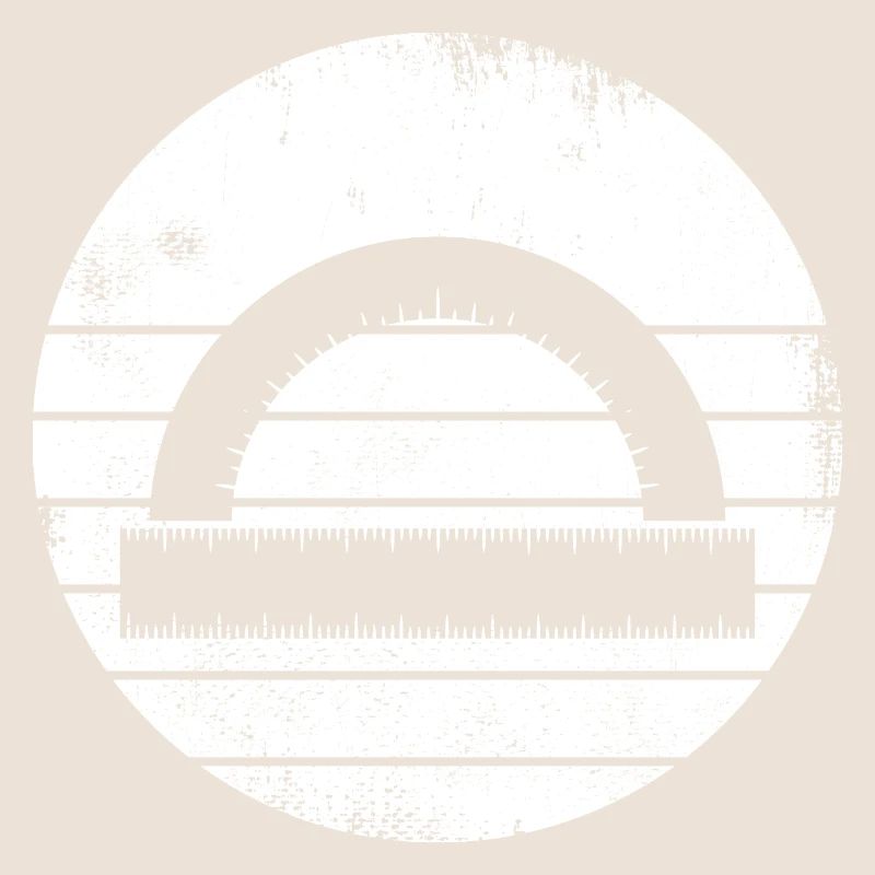 Semi-circular protractor