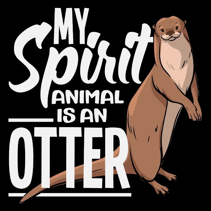 Seeotter Cartoon Geist Tier