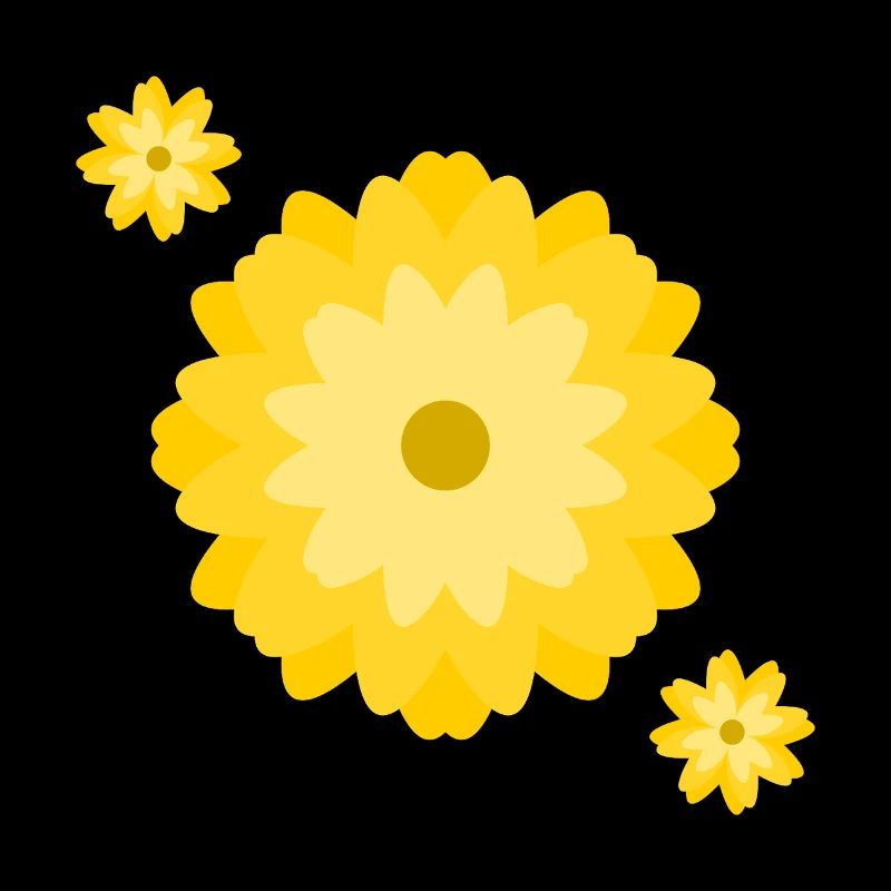 Explosion de marguerite ensoleillée