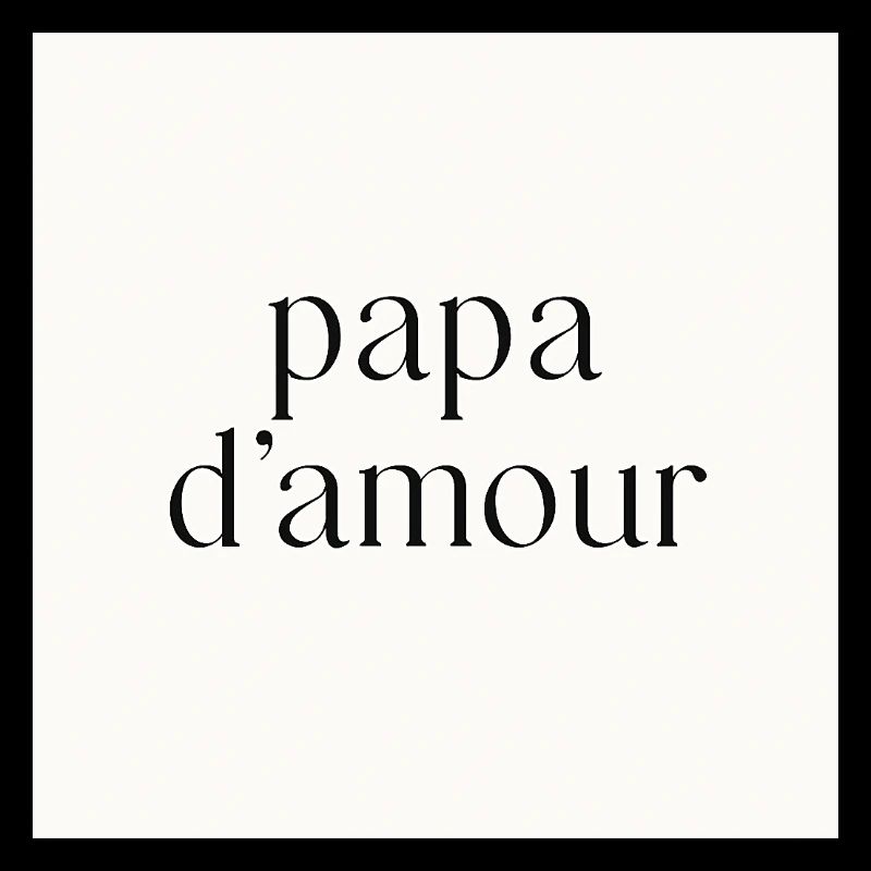 Papa d'amour