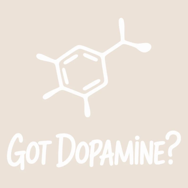 Dopamine Molecule Tee