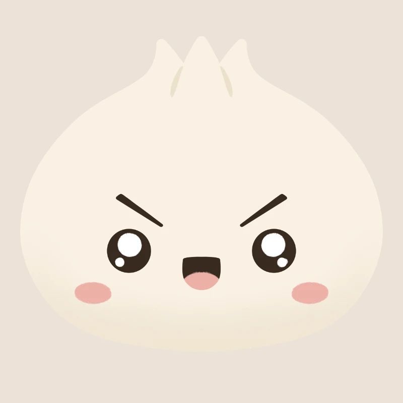 Grumpy Dumpling – süßes Maskottchen