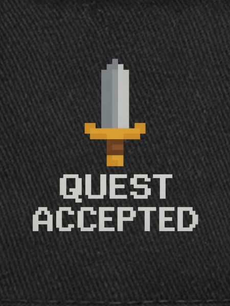Quest akzeptiertes Pixelschwert