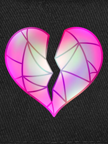 Broken Pink Heart