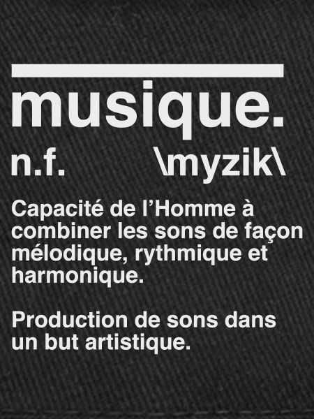 Music Definition Dictionary Style