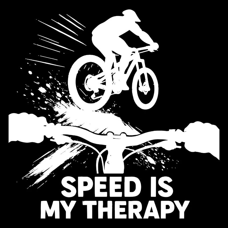 Downhill MTB POV Speed Therapy Gift
