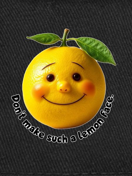 Lemon with sweet smile