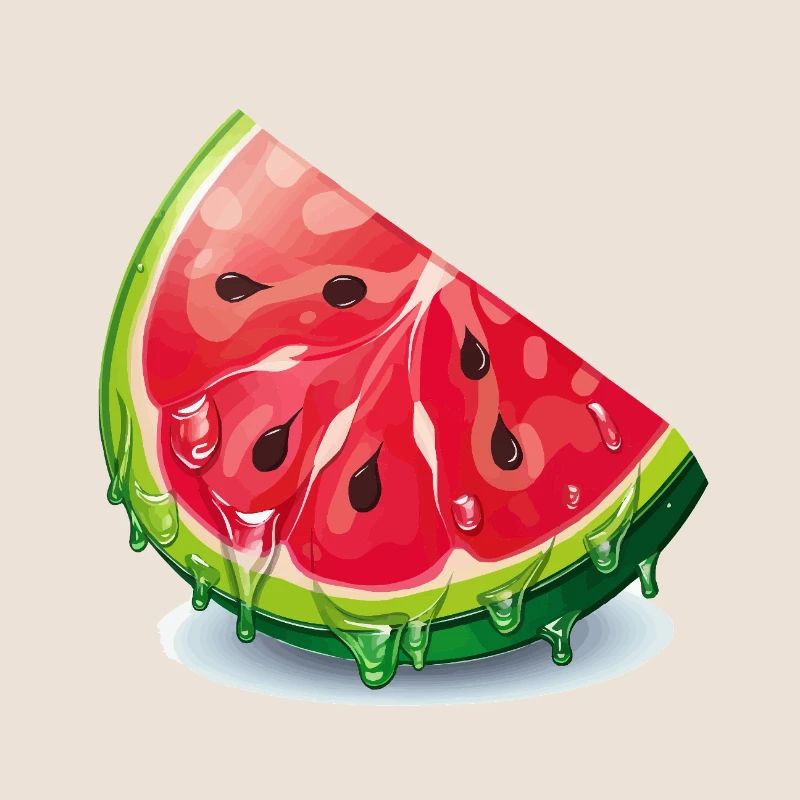 Tranche de pastèque