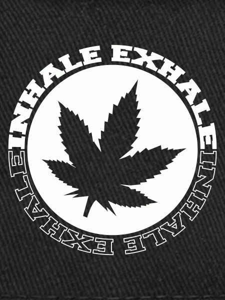 Cannabis Leaf Round Logo