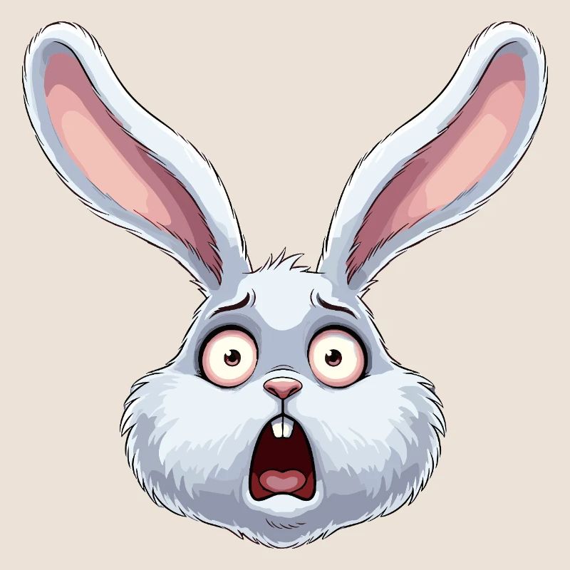 Illustration de bande dessinée de Shock Bunny
