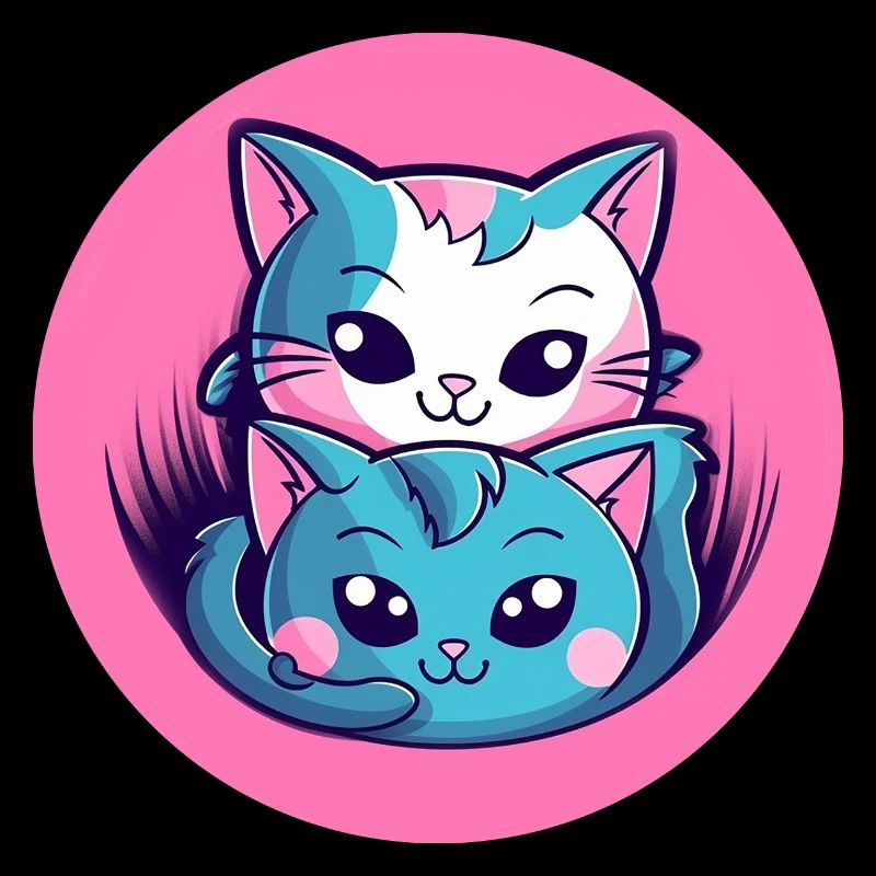Duo de câlins chatons