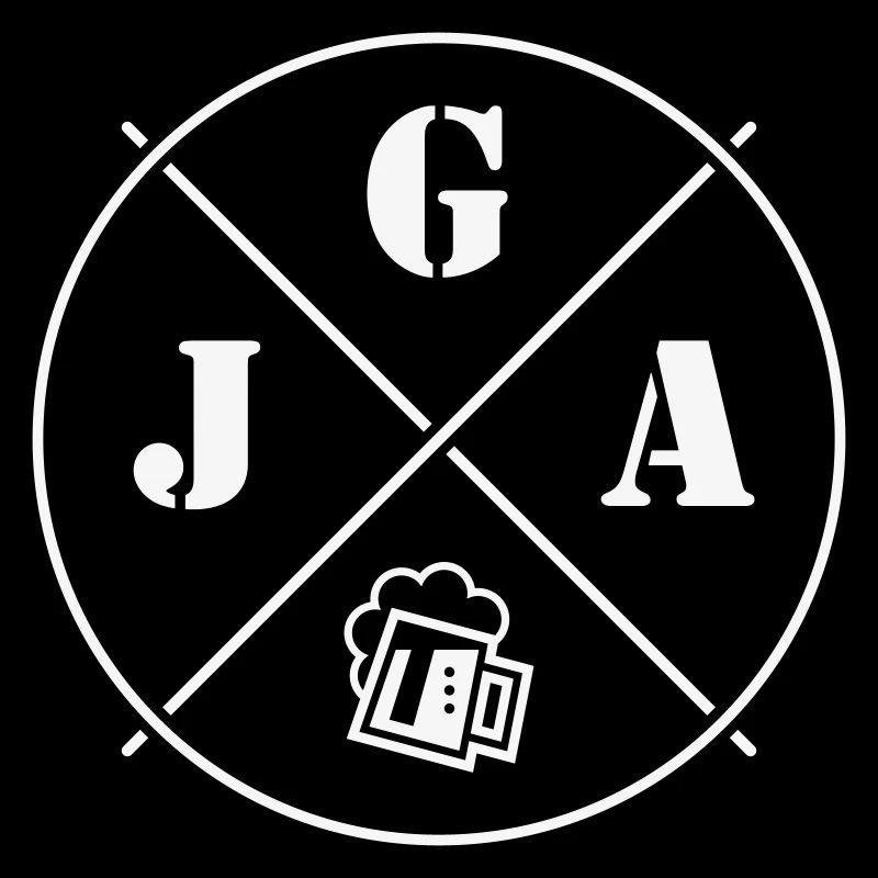 Bachelor Party Beer (Bachelor Party Circle Symbol White)