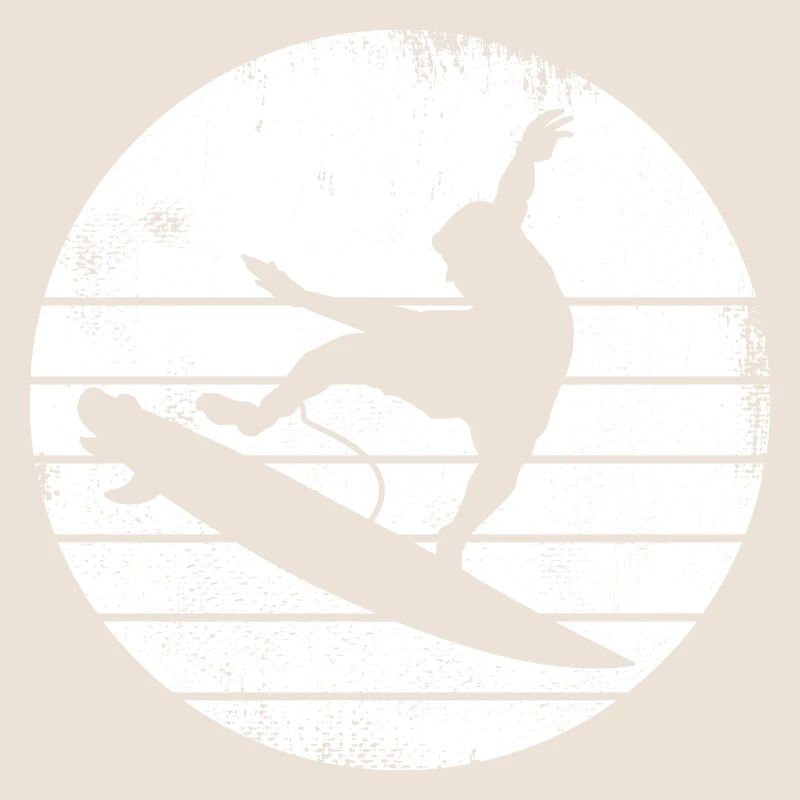 Conception de surfeur