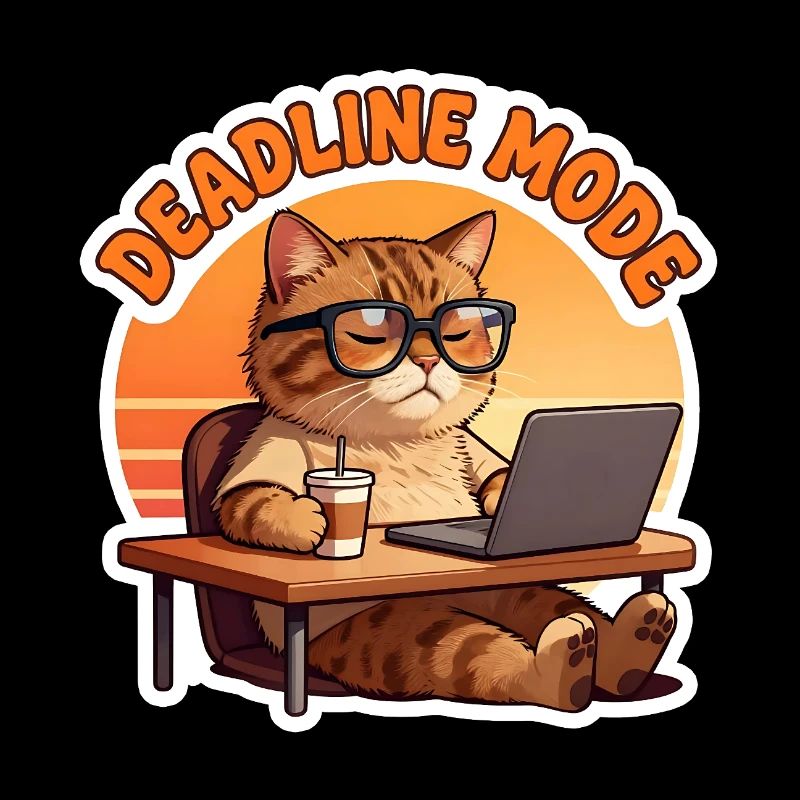 Chat au Bureau en Mode Deadline