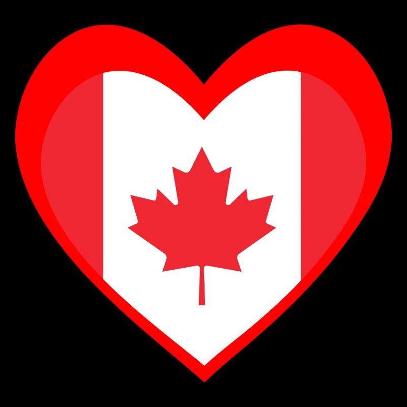 Red Maple Heart – True Canadian Pride