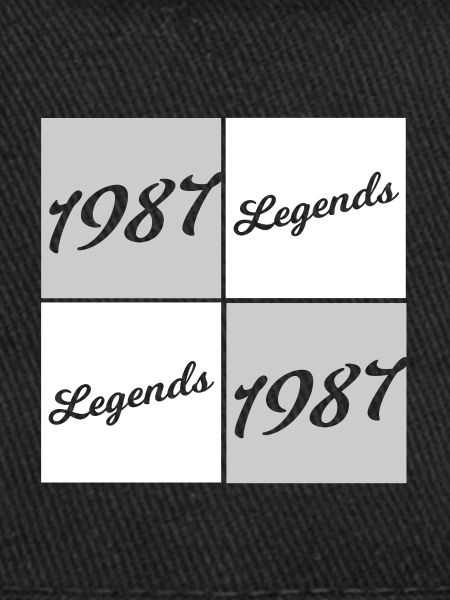 1987 Legends Kursive Quadrate