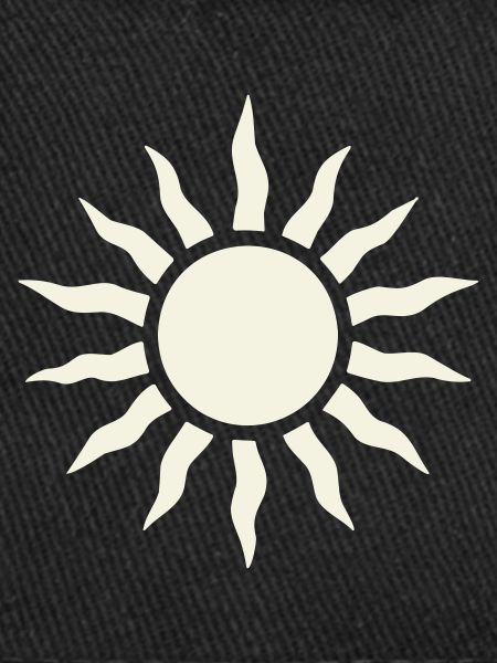 Sun with ray frame