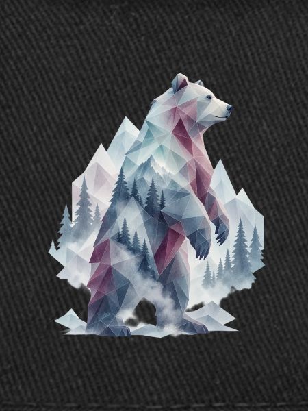 Polygonbär im Gebirge