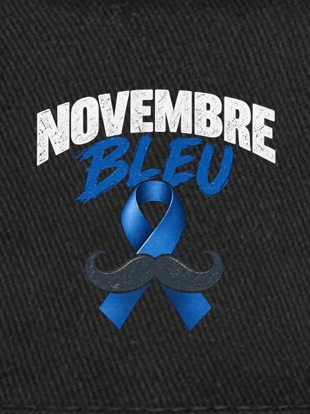 November Blauer Schnurrbart