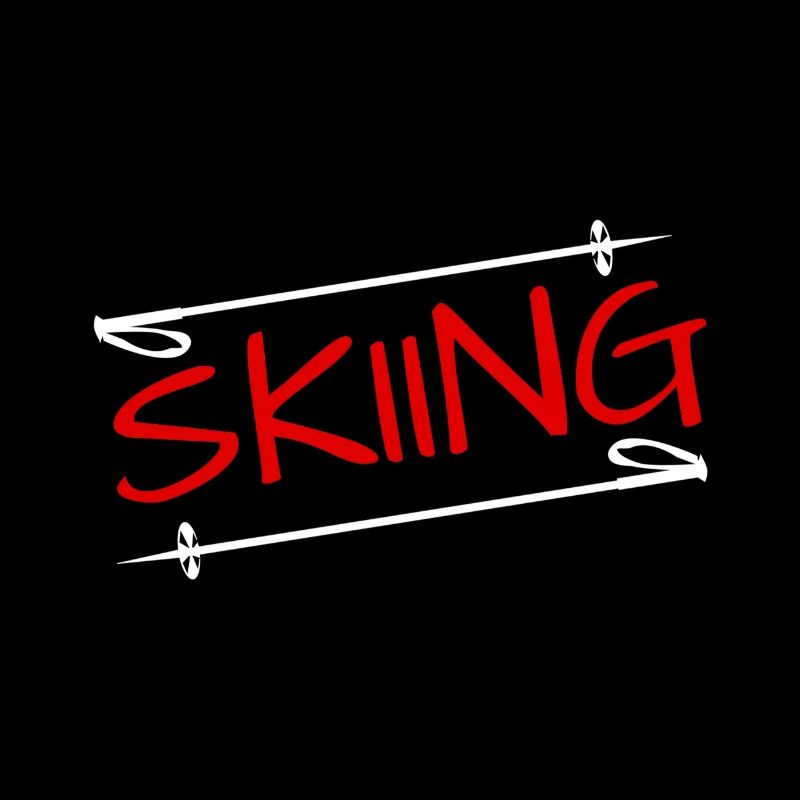 skiing