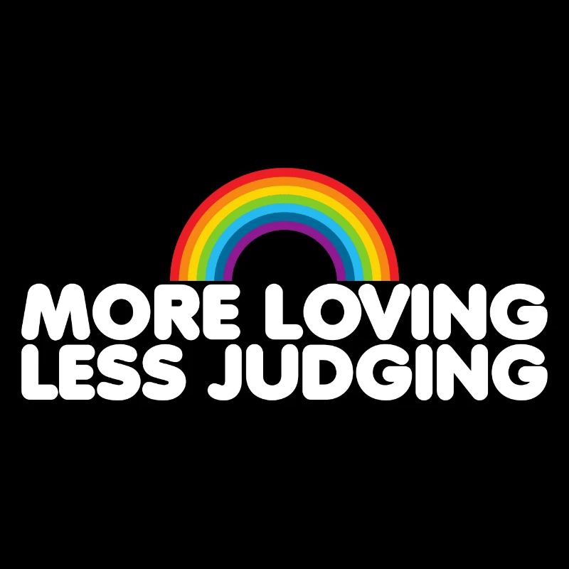 Womens Pride More Loving Less Judging